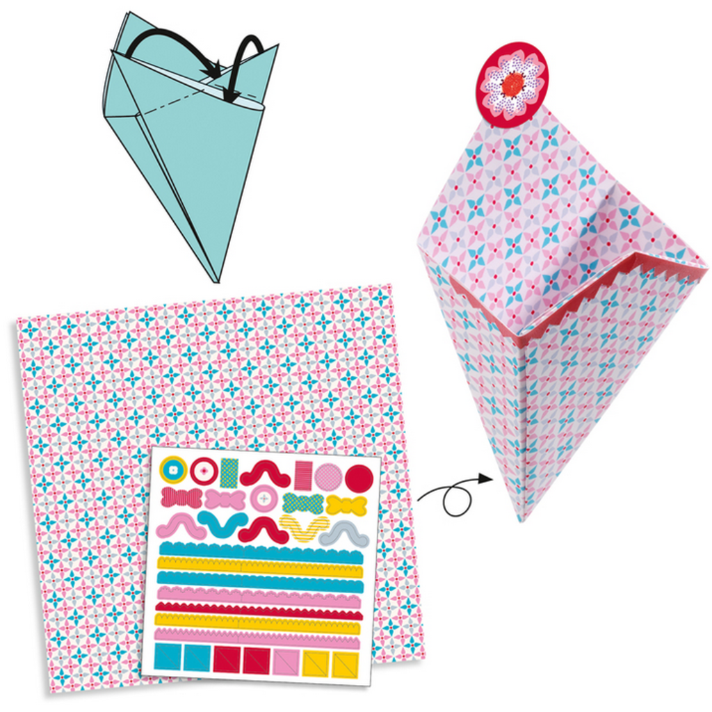 DJECO ORIGAMI KIT SMALL BOXES*