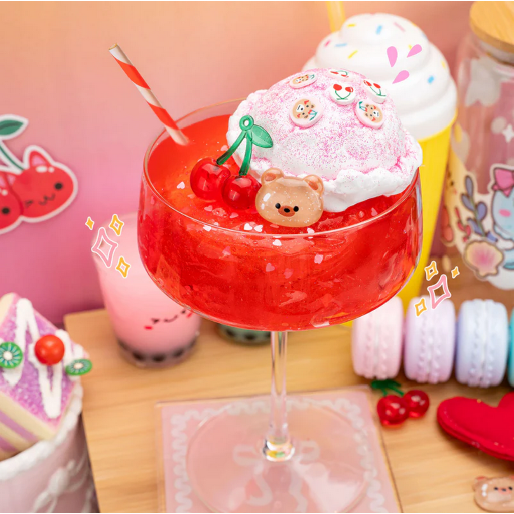KAWAII SLIME COMPANY BEARS BEST SHIRLEY TEMPLE FLOAT 2-IN-1 SLIME