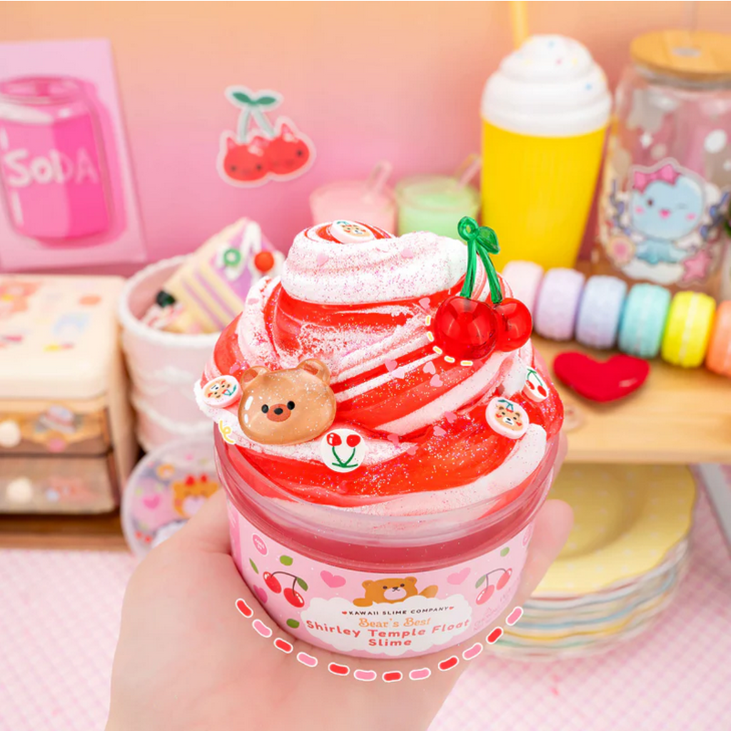 KAWAII SLIME COMPANY BEARS BEST SHIRLEY TEMPLE FLOAT 2-IN-1 SLIME