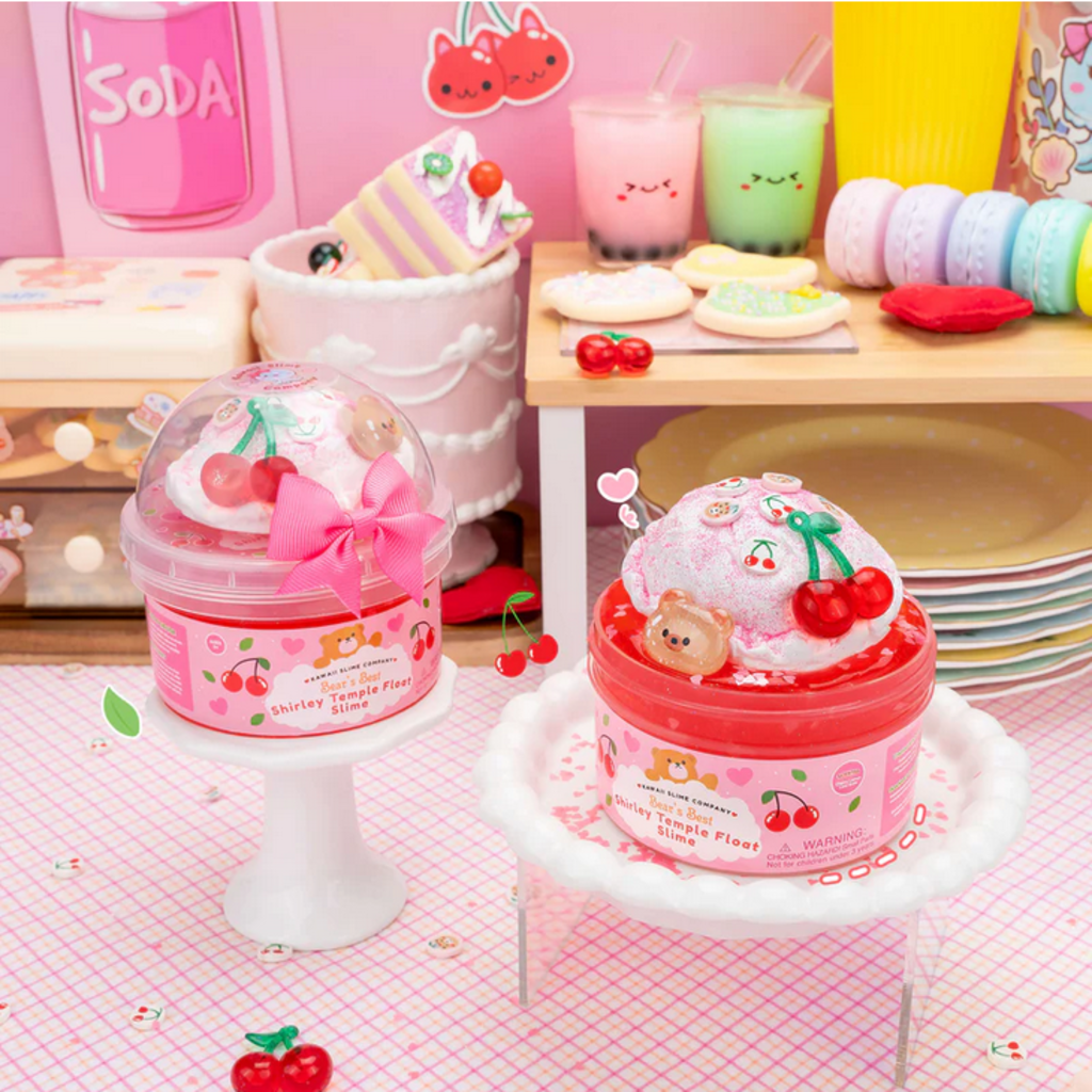 KAWAII SLIME COMPANY BEARS BEST SHIRLEY TEMPLE FLOAT 2-IN-1 SLIME