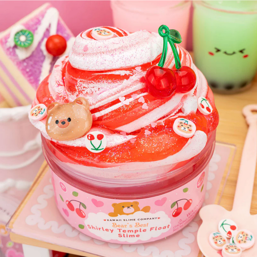 KAWAII SLIME COMPANY BEARS BEST SHIRLEY TEMPLE FLOAT 2-IN-1 SLIME