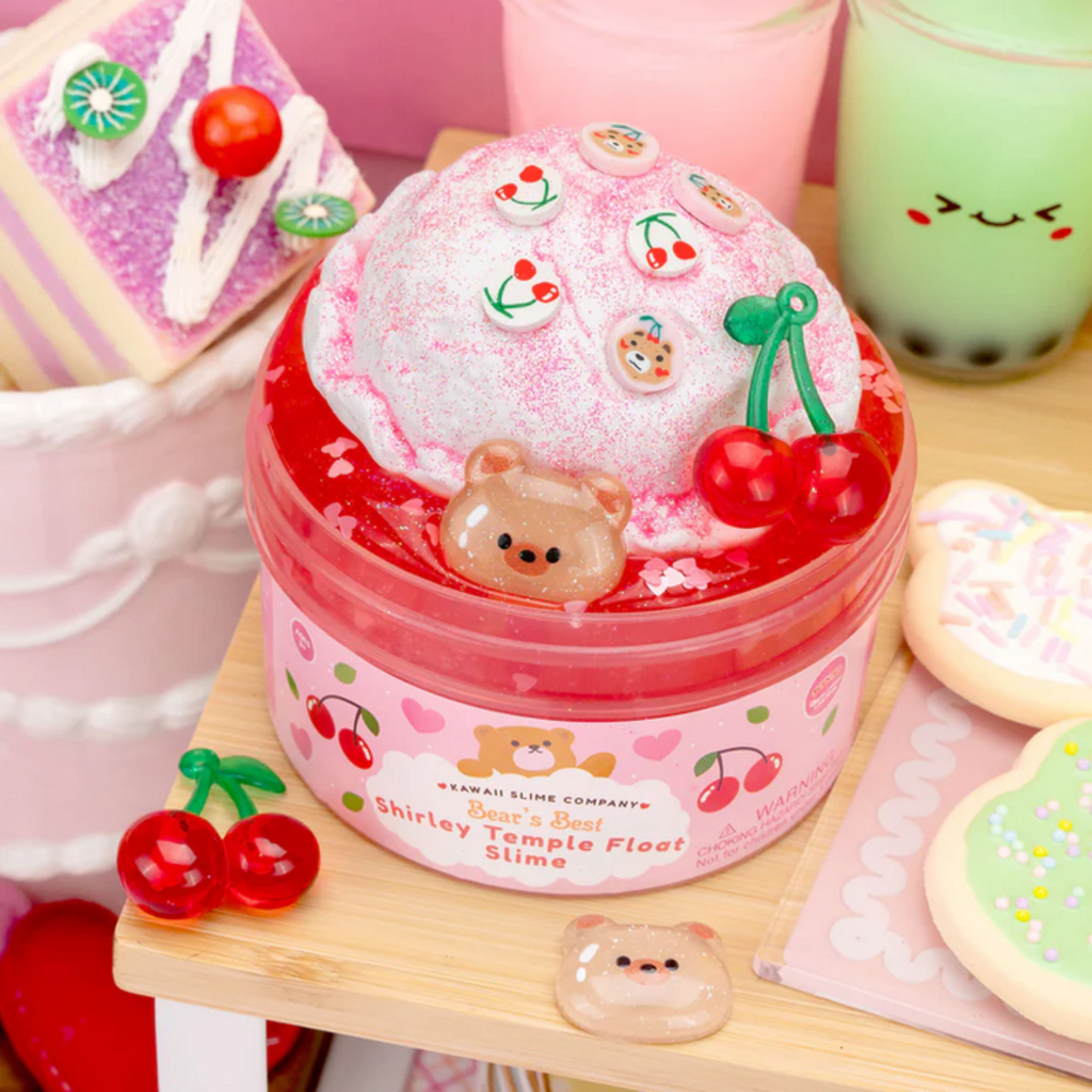KAWAII SLIME COMPANY BEARS BEST SHIRLEY TEMPLE FLOAT 2-IN-1 SLIME