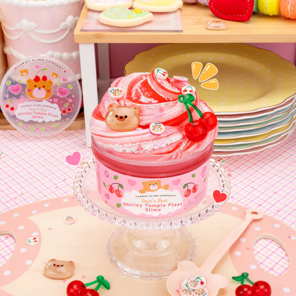 KAWAII SLIME COMPANY BEARS BEST SHIRLEY TEMPLE FLOAT 2-IN-1 SLIME
