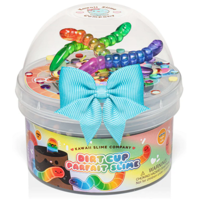 KAWAII SLIME COMPANY DIRT CUP PARFAIT CRUNCHY SLIME