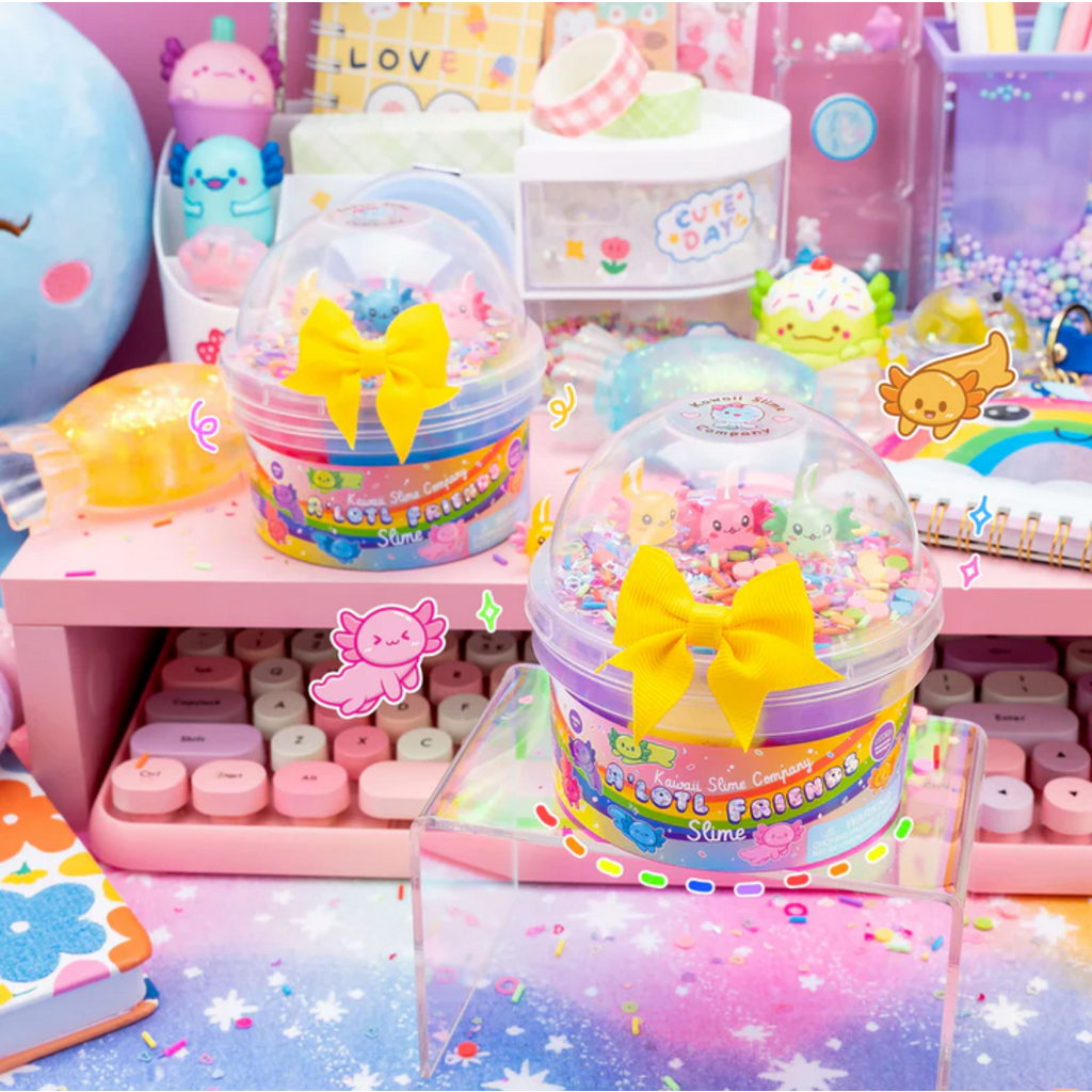 KAWAII SLIME COMPANY AXOLOTL FRIENDS BUTTER SLIME