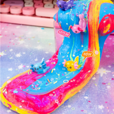 KAWAII SLIME COMPANY AXOLOTL FRIENDS BUTTER SLIME