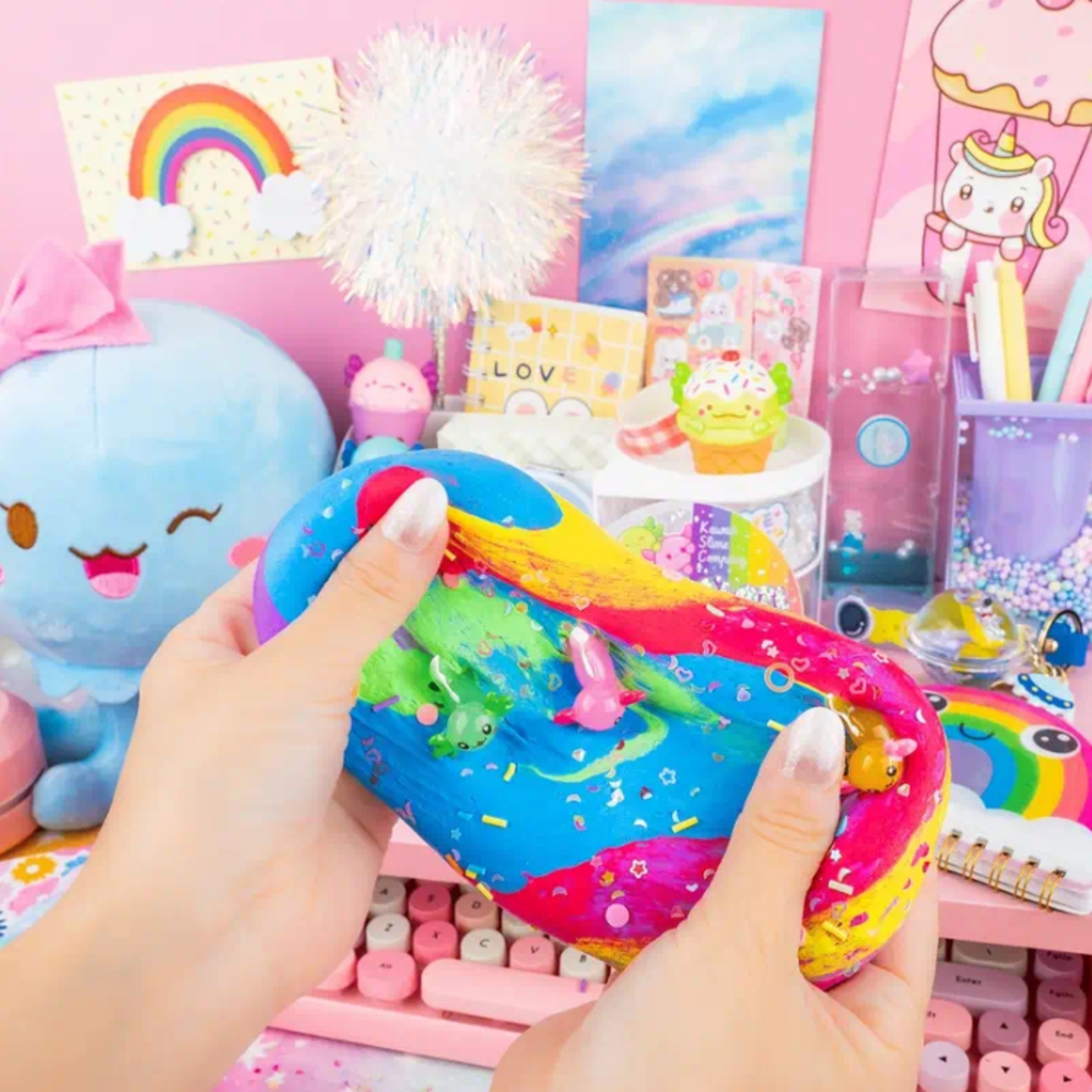 KAWAII SLIME COMPANY ALOTL FRIENDS BUTTER SLIME
