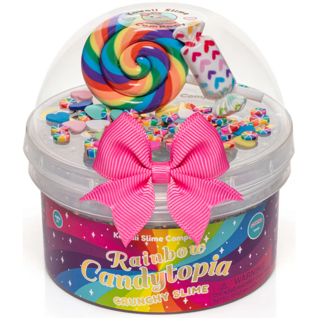KAWAII SLIME COMPANY RAINBOW CANDYTOPIA CRUNCHY SLIME*