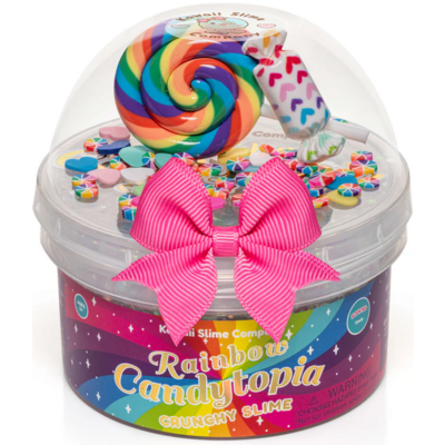 KAWAII SLIME COMPANY RAINBOW CANDYTOPIA CRUNCHY SLIME