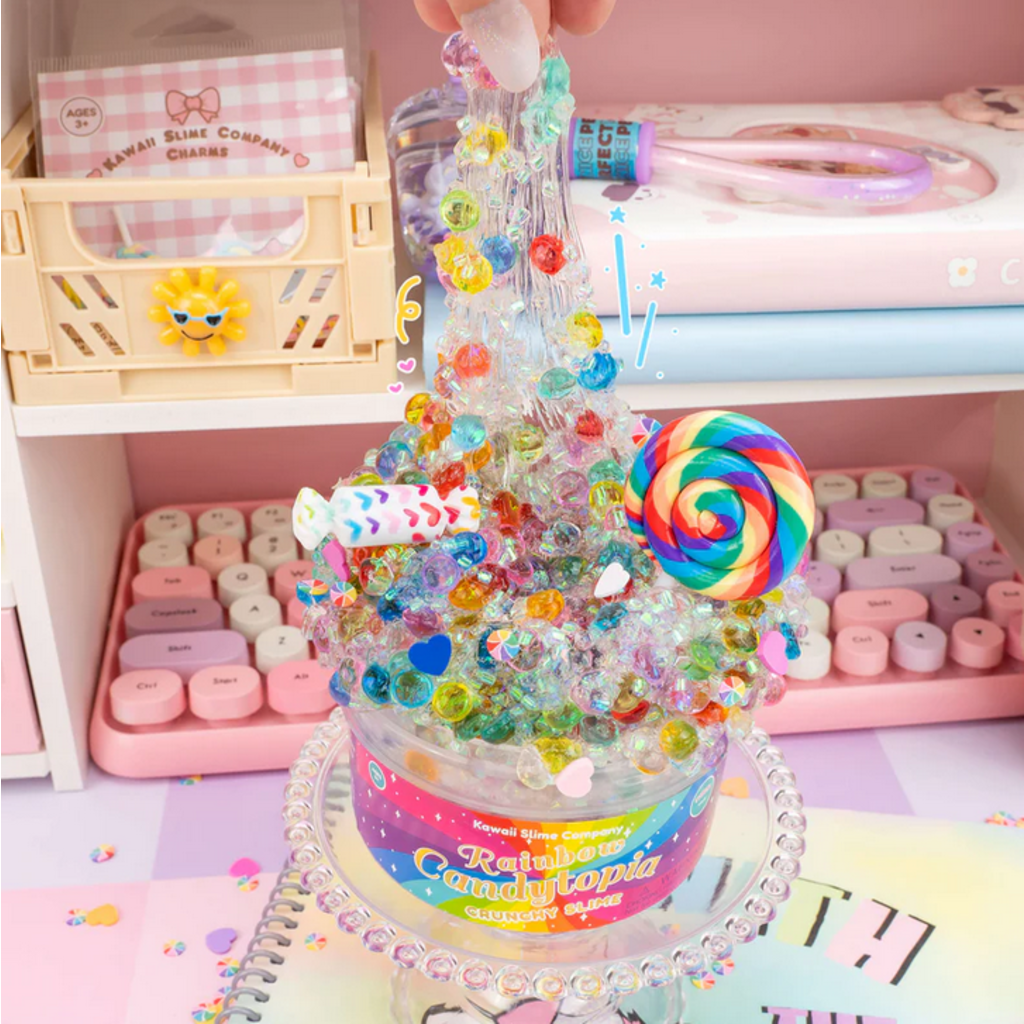KAWAII SLIME COMPANY RAINBOW CANDYTOPIA CRUNCHY SLIME*