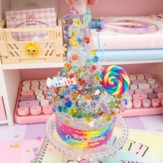 KAWAII SLIME COMPANY RAINBOW CANDYTOPIA CRUNCHY SLIME*