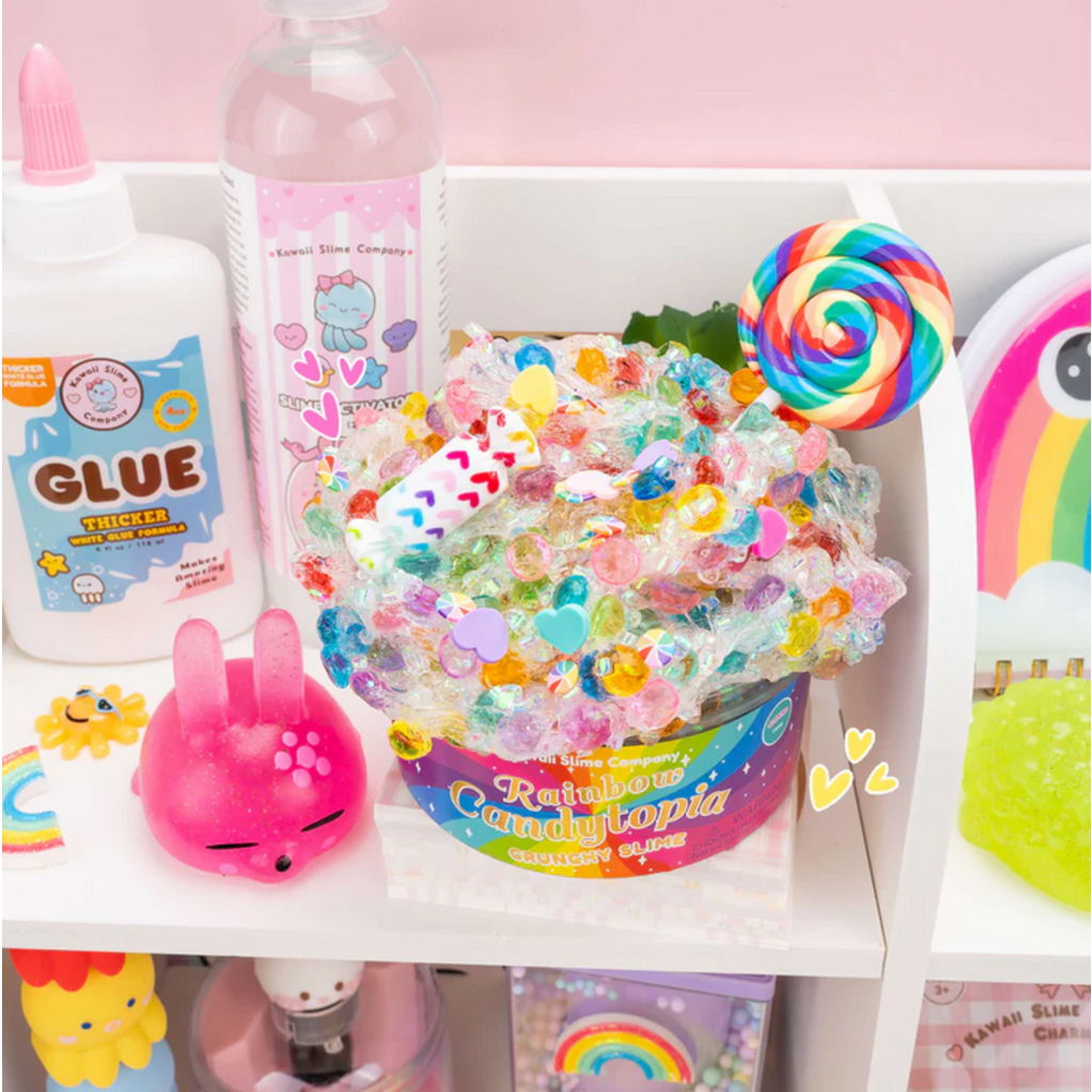 KAWAII SLIME COMPANY RAINBOW CANDYTOPIA CRUNCHY SLIME*