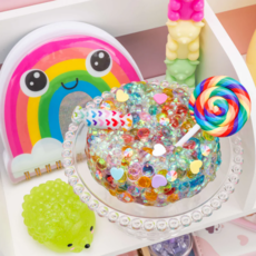 KAWAII SLIME COMPANY RAINBOW CANDYTOPIA CRUNCHY SLIME*