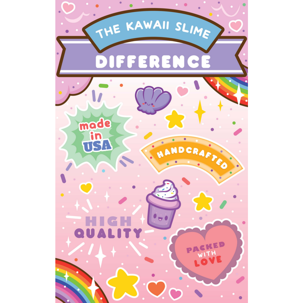 KAWAII SLIME COMPANY AXOLOTL FRIENDS BUTTER SLIME