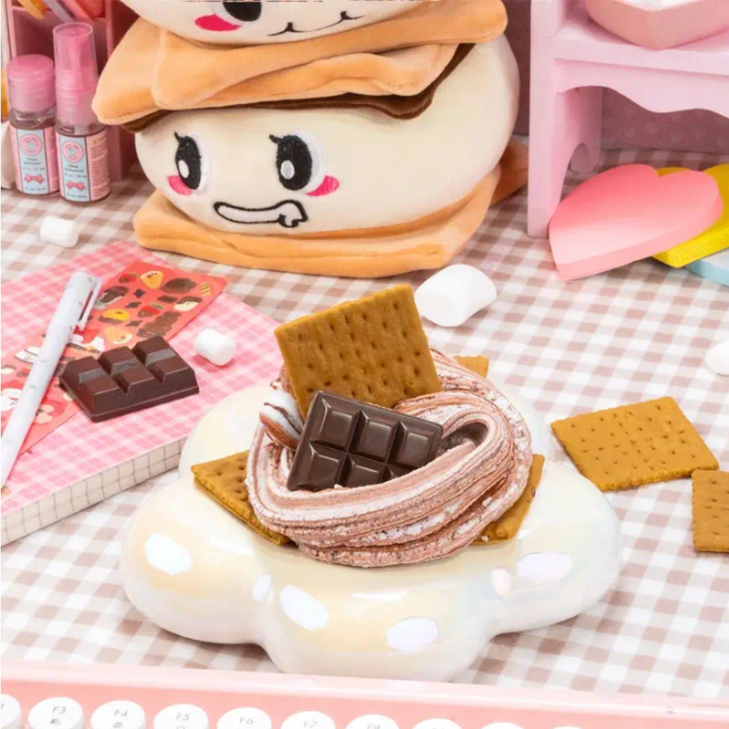 KAWAII SLIME COMPANY GOOEY SMORES CLOUD CREME SLIME