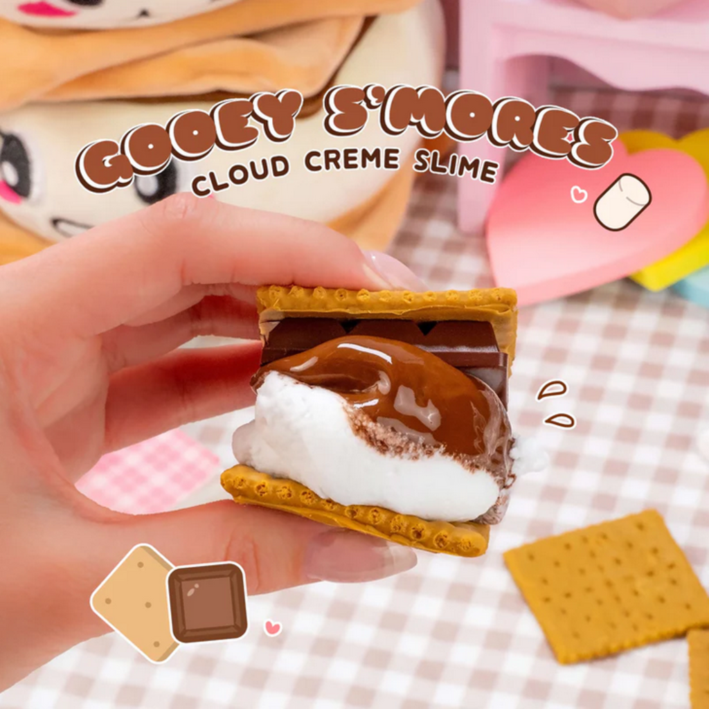KAWAII SLIME COMPANY GOOEY SMORES CLOUD CREME SLIME
