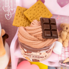 KAWAII SLIME COMPANY GOOEY SMORES CLOUD CREME SLIME