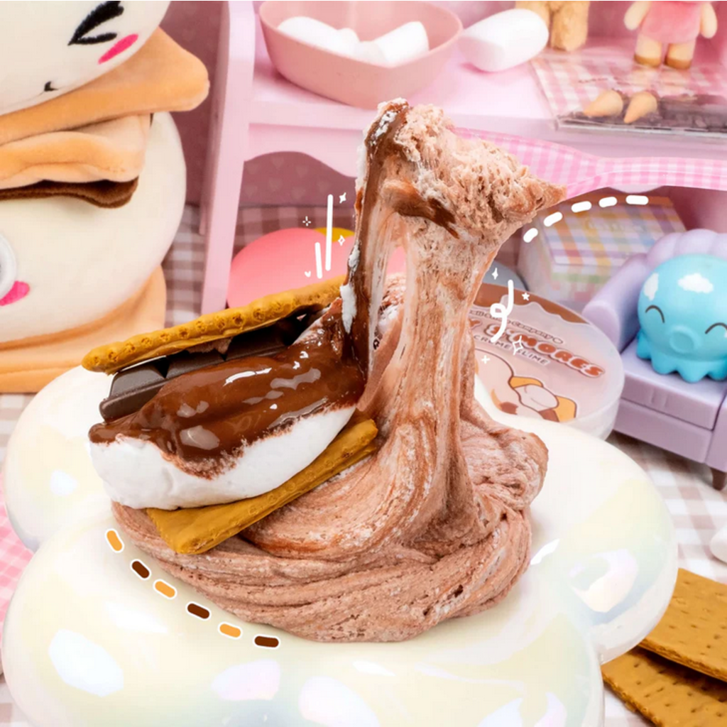 KAWAII SLIME COMPANY GOOEY SMORES CLOUD CREME SLIME