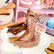 KAWAII SLIME COMPANY GOOEY SMORES CLOUD CREME SLIME