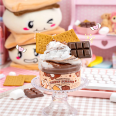 KAWAII SLIME COMPANY GOOEY SMORES CLOUD CREME SLIME