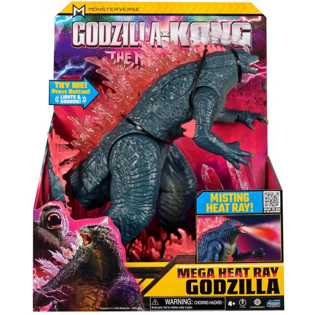 PLAYMATES MEGA HEAT RAY GODZILLA