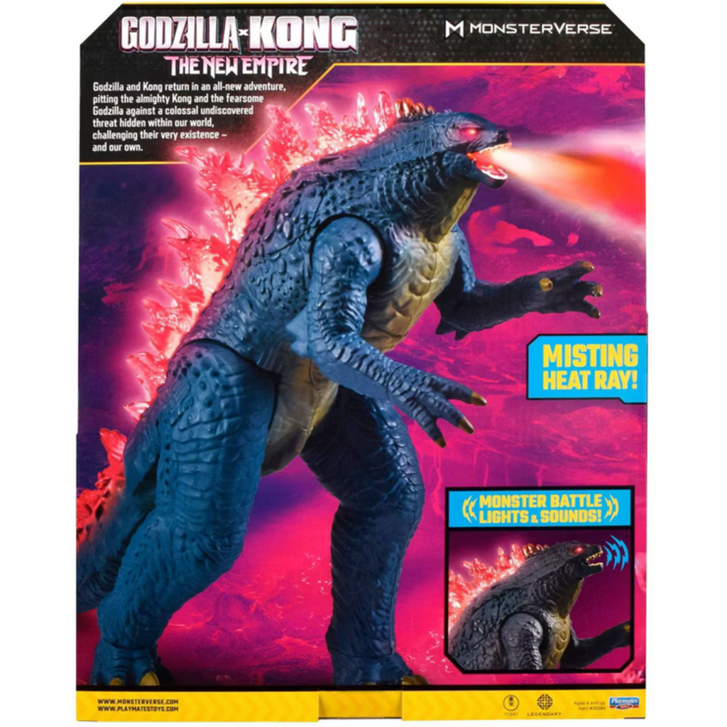 PLAYMATES MEGA HEAT RAY GODZILLA