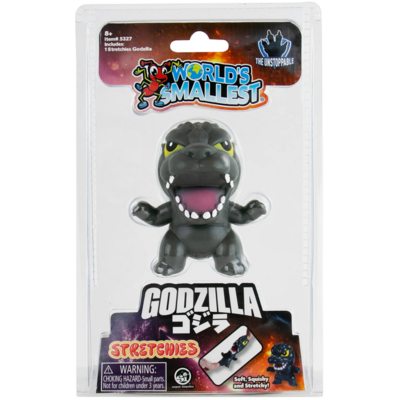 WORLDS SMALLEST WORLDS SMALLEST GODZILLA STRETCHIES