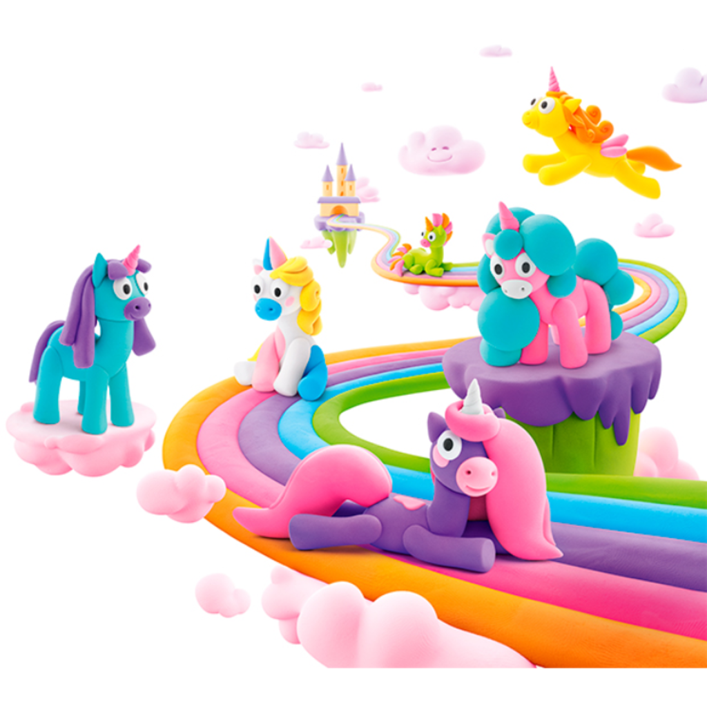 HEY CLAY HEY CLAY RAINBOW UNICORNS
