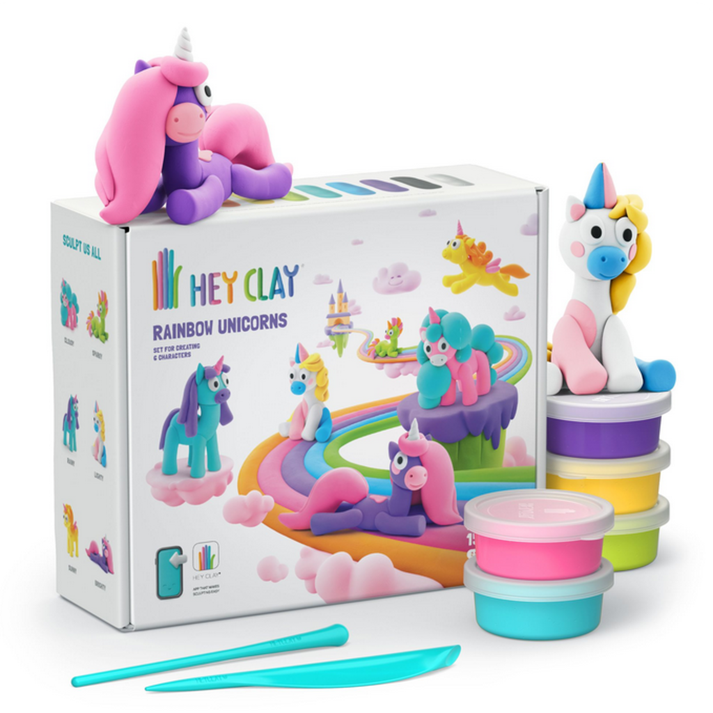 HEY CLAY HEY CLAY RAINBOW UNICORNS