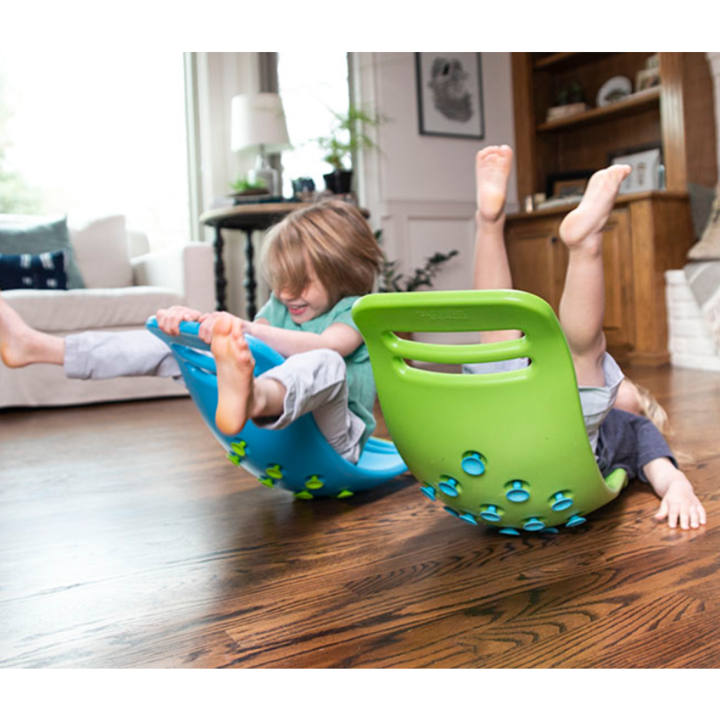FAT BRAIN TOYS TEETER POPPER BALANCE BOARD