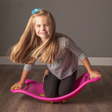 FAT BRAIN TOYS TEETER POPPER BALANCE BOARD