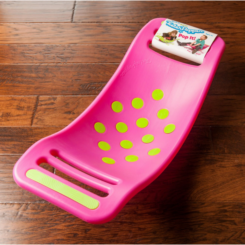 FAT BRAIN TOYS TEETER POPPER BALANCE BOARD