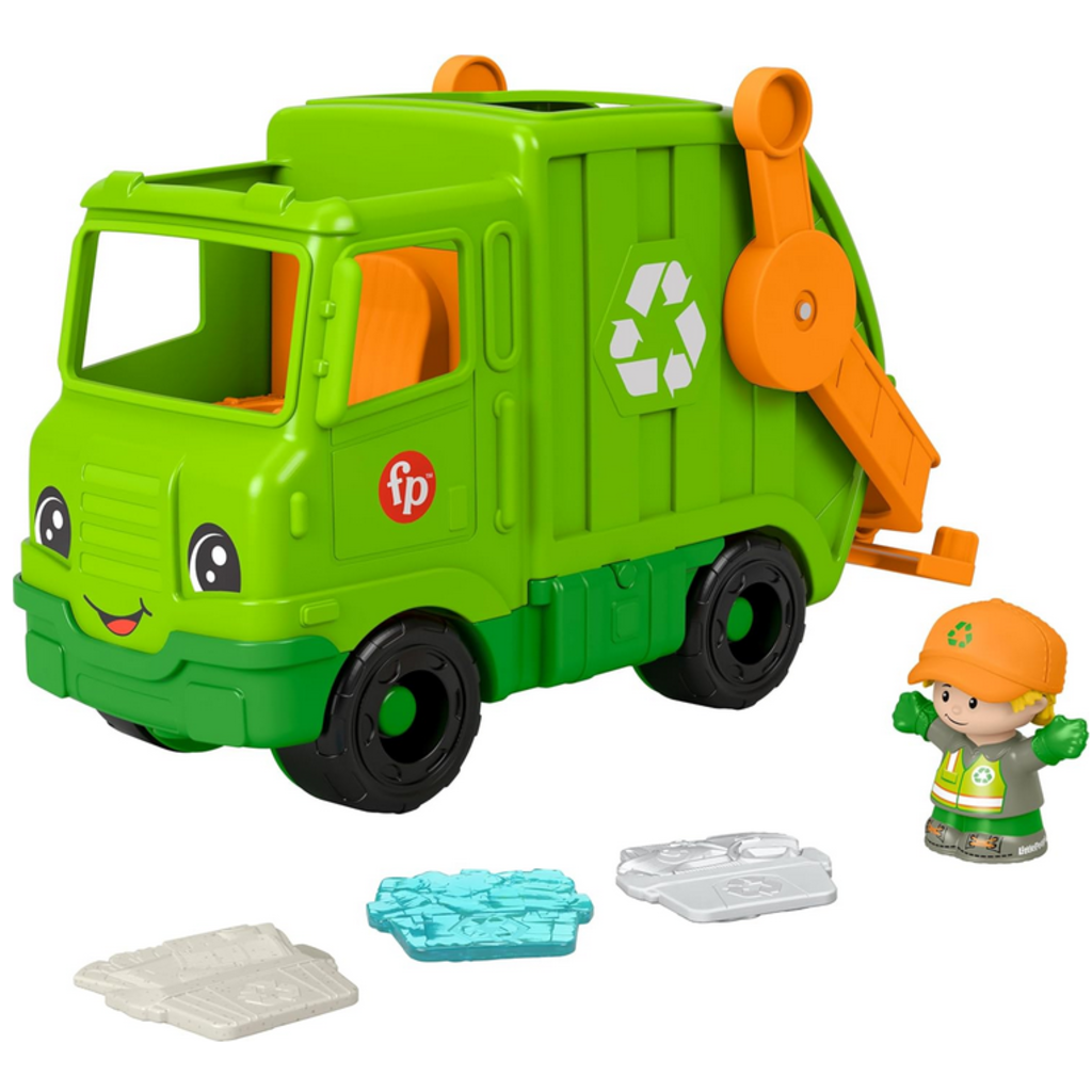 LITTLE PEOPLE LITTLE PEOPLE RECYCLING TRUCK