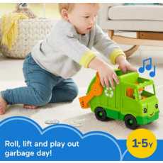 LITTLE PEOPLE LITTLE PEOPLE RECYCLING TRUCK