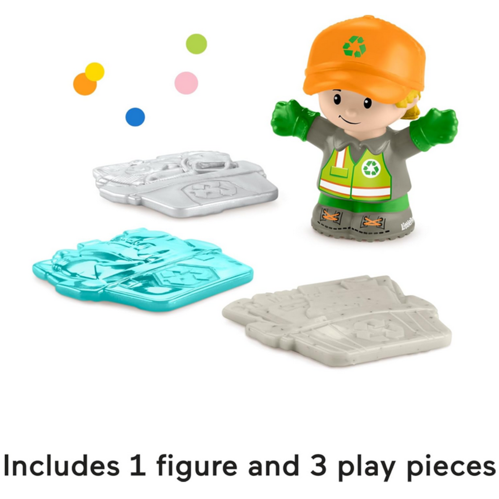 LITTLE PEOPLE LITTLE PEOPLE RECYCLING TRUCK