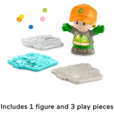 LITTLE PEOPLE LITTLE PEOPLE RECYCLING TRUCK