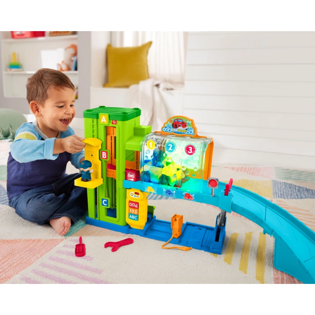 LITTLE PEOPLE LITTLE PEOPLE LIGHT-UP LEARNING GARAGE