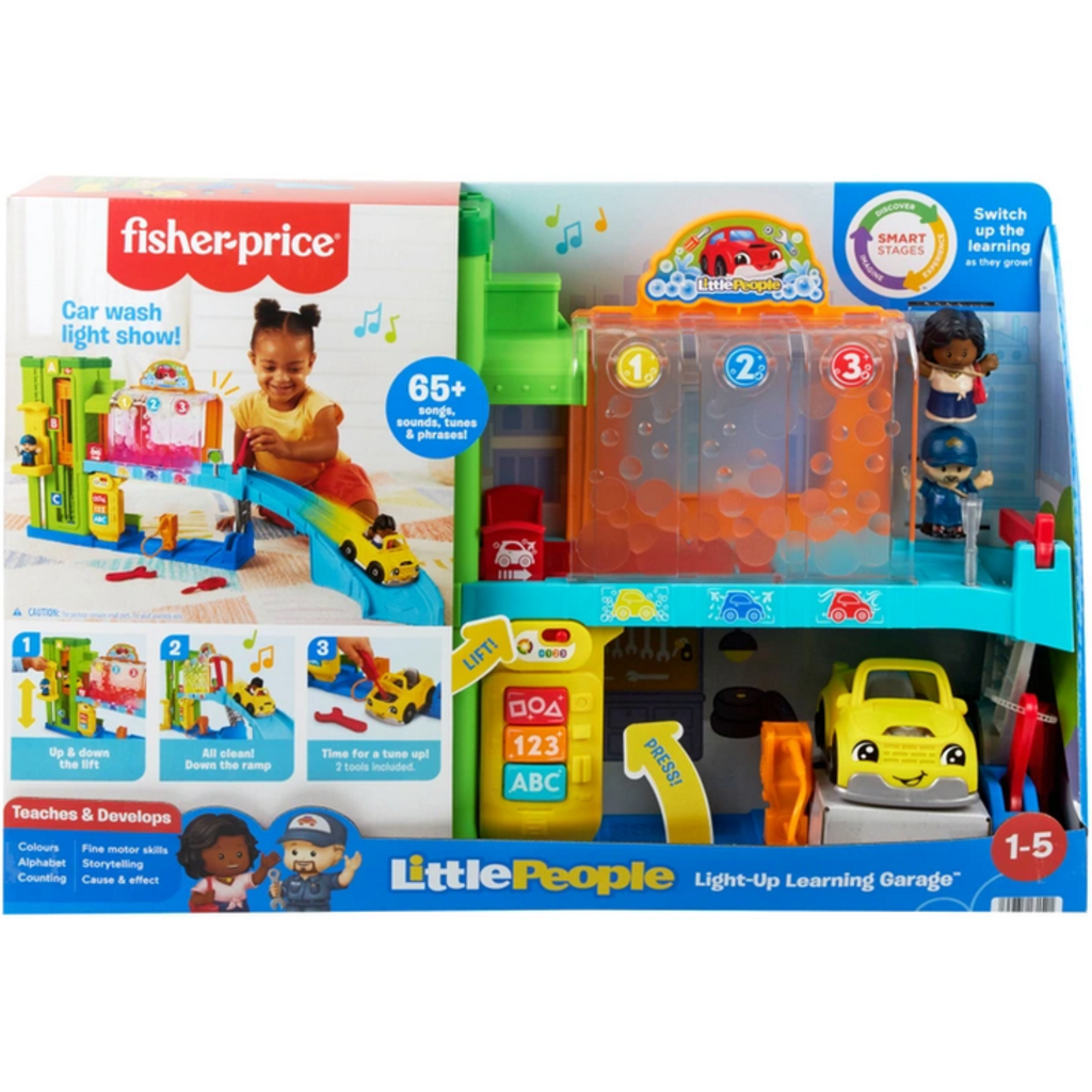 LITTLE PEOPLE LITTLE PEOPLE LIGHT-UP LEARNING GARAGE