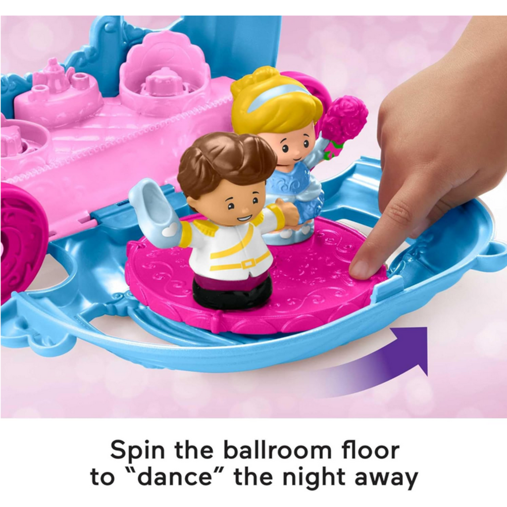 LITTLE PEOPLE LITTLE PEOPLE DISNEY PRINCESS CINDERELLA'S DANCING CARRIAGE