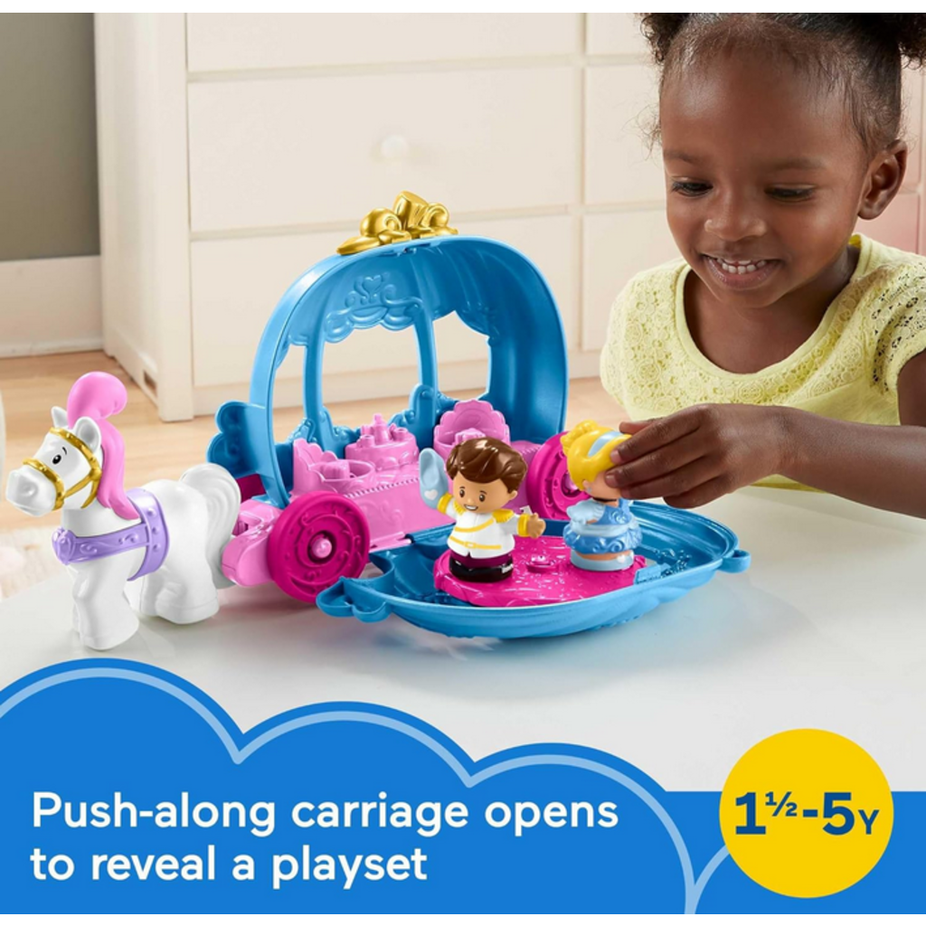 LITTLE PEOPLE LITTLE PEOPLE DISNEY PRINCESS CINDERELLA'S DANCING CARRIAGE