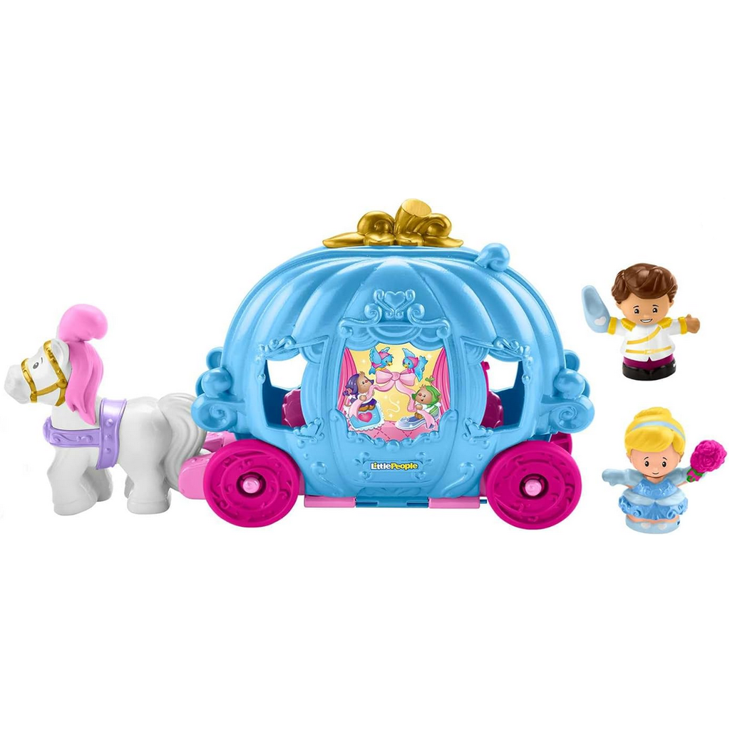 LITTLE PEOPLE LITTLE PEOPLE DISNEY PRINCESS CINDERELLA'S DANCING CARRIAGE
