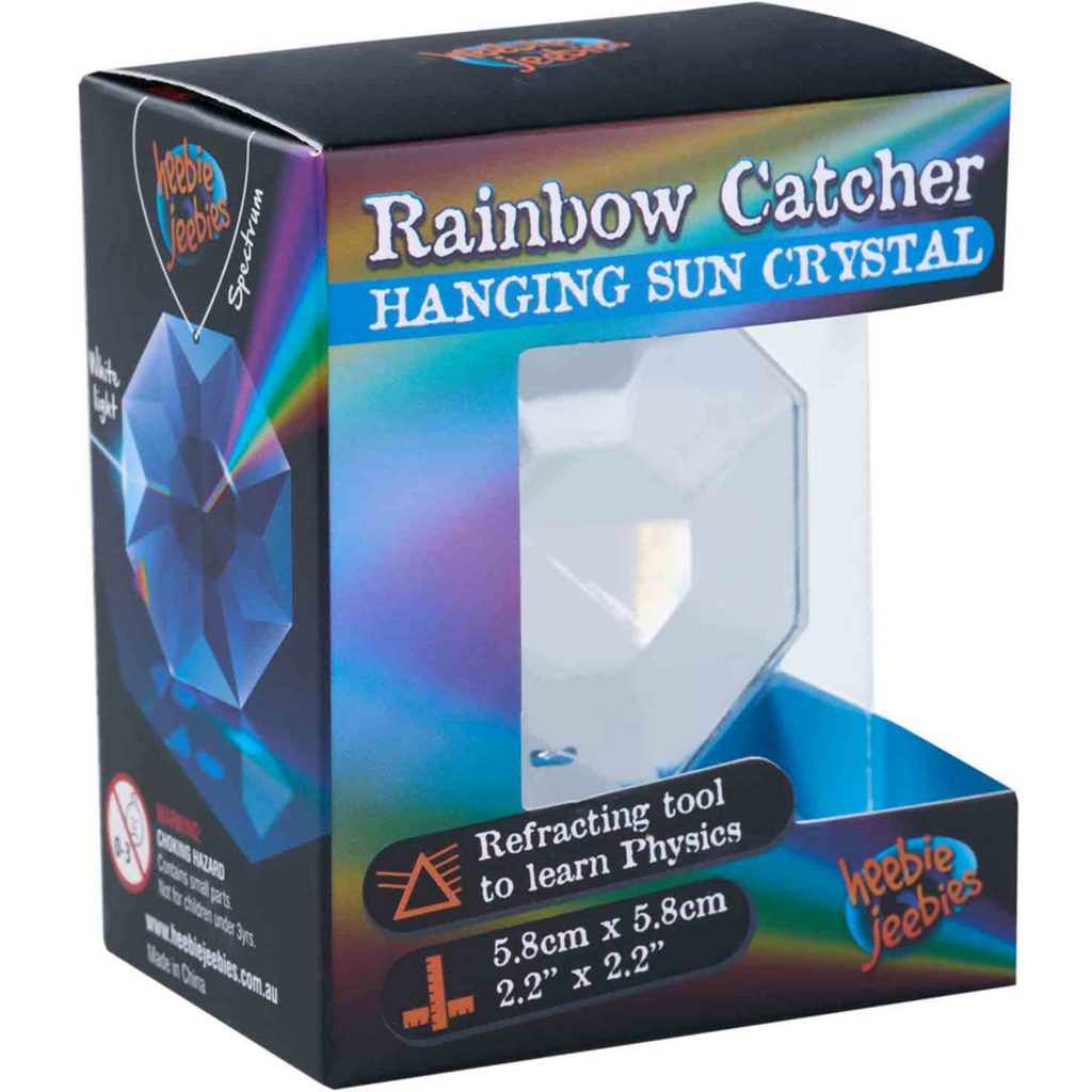 HEEBIE JEEBIES RAINBOW SUN CATCHER