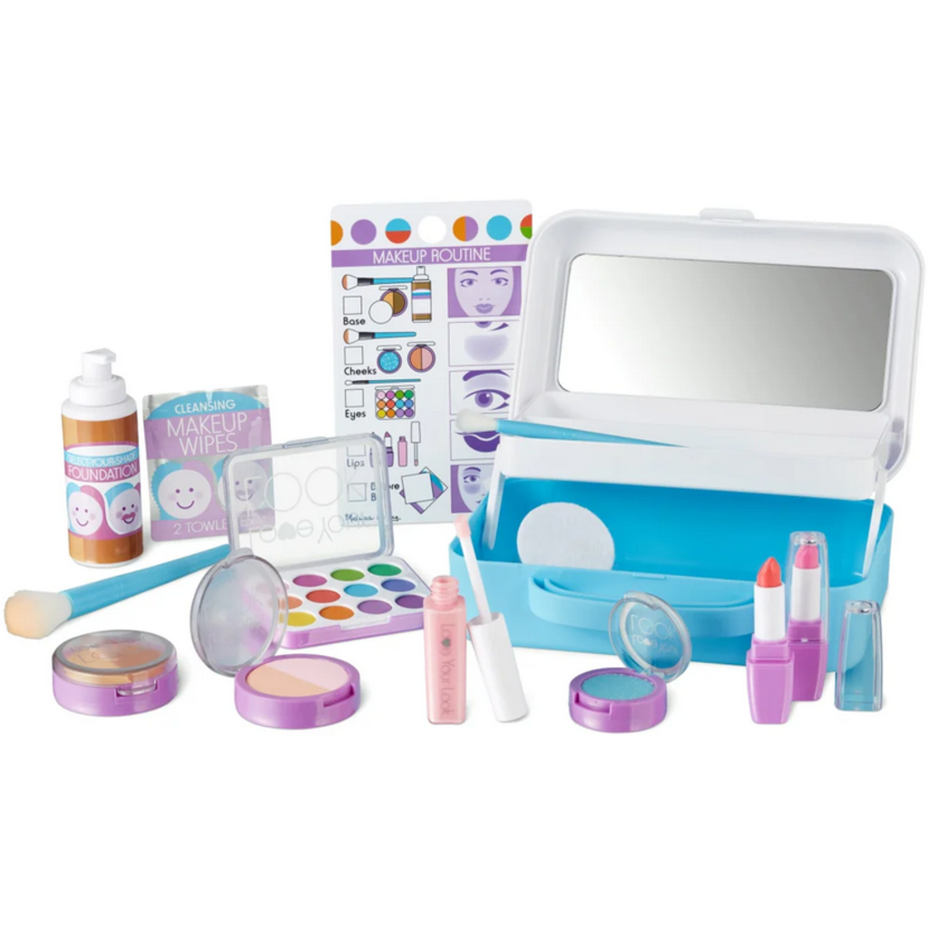 MELISSA AND DOUG LOVE YOUR LOOK MAKEUP KIT PLAY SET