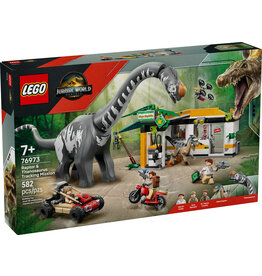 LEGO RAPTOR & TITANOSAURUS TRACKING MISSION