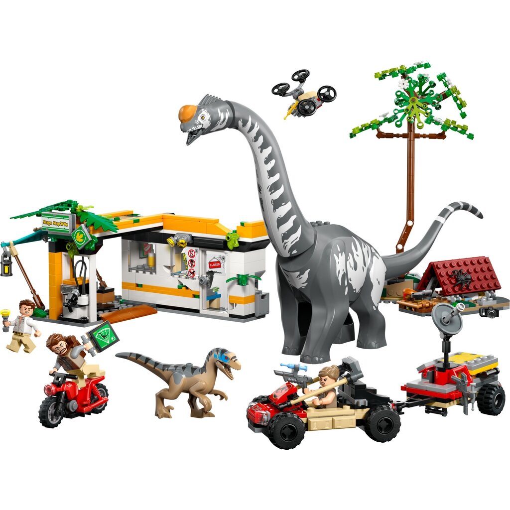 LEGO RAPTOR & TITANOSAURUS TRACKING MISSION