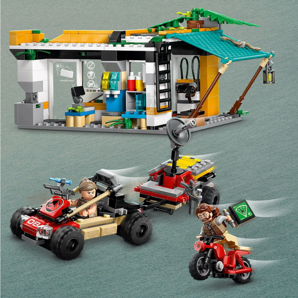 LEGO RAPTOR & TITANOSAURUS TRACKING MISSION