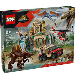 LEGO SPINOSAURUS & QUETZALCOATLUS AIR MISSION