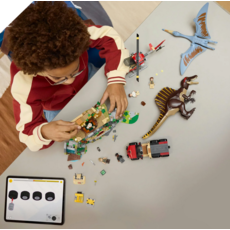 LEGO SPINOSAURUS & QUETZALCOATLUS AIR MISSION