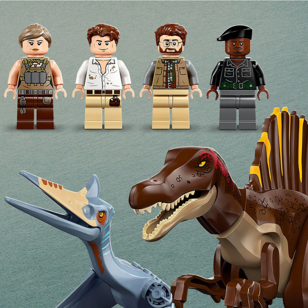 LEGO SPINOSAURUS & QUETZALCOATLUS AIR MISSION