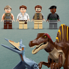 LEGO SPINOSAURUS & QUETZALCOATLUS AIR MISSION
